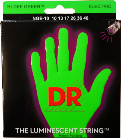 DR Strings Neon Green